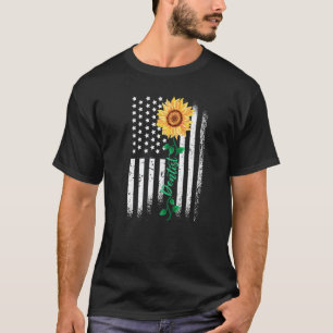 0 Dentist Patriotic Usa American Flag T-Shirt
