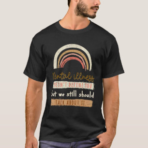 0 Depression Mental Health Awareness T-Shirt