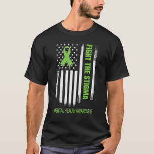 0 Fight The Stigma Shirt For Mental Health Awarene