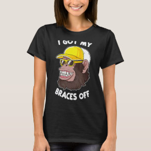 0 I Got My Braces Off - Teeth Dental Dentist Ortho T-Shirt