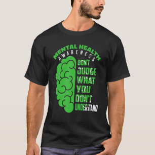 0 In May We Wear Green Mental Health Awareness T-Shirt