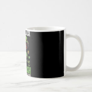 0% Irish 100% Black -funny St. Patricks Day Black Coffee Mug