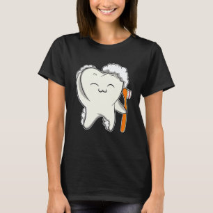 0 It Is A Nice Day To Save Teeth Brush Your Teeth T-Shirt