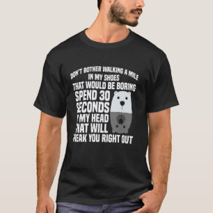 0 Mental Health Anxiety Don´t Bother Bipolar Disor T-Shirt