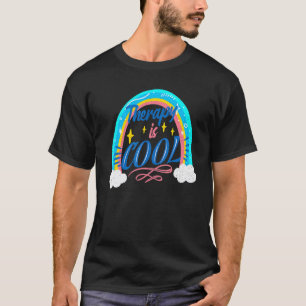 0 Mental Health Awareness Month Therapy Is Cool Po T-Shirt