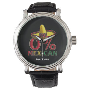  0% Mexican Funny Cinco De Mayo Hilarious  Watch