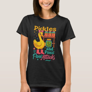 0 Pickles and Panic Attacks - Trendy Mental Health T-Shirt