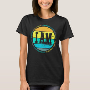 0 Retro Positive Affirmations Mental Health Awaren T-Shirt