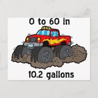 0 to 60 postcard