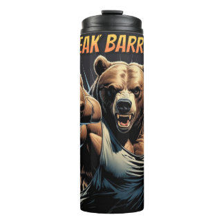 0so muscular - Beat your limits every morning Thermal Tumbler
