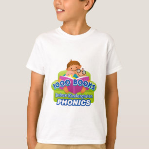 1000 Books Before Kindergarten Phonics T-Shirt