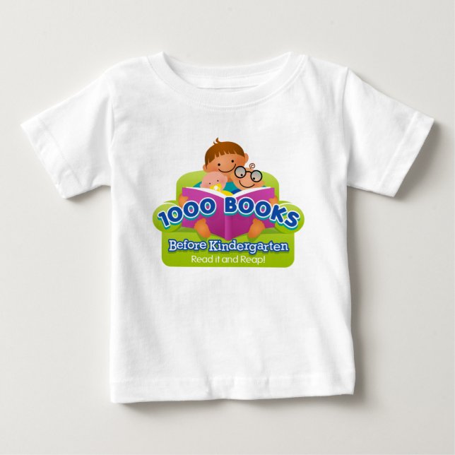 1000 Books Before Kindergarten Shirt (Front)