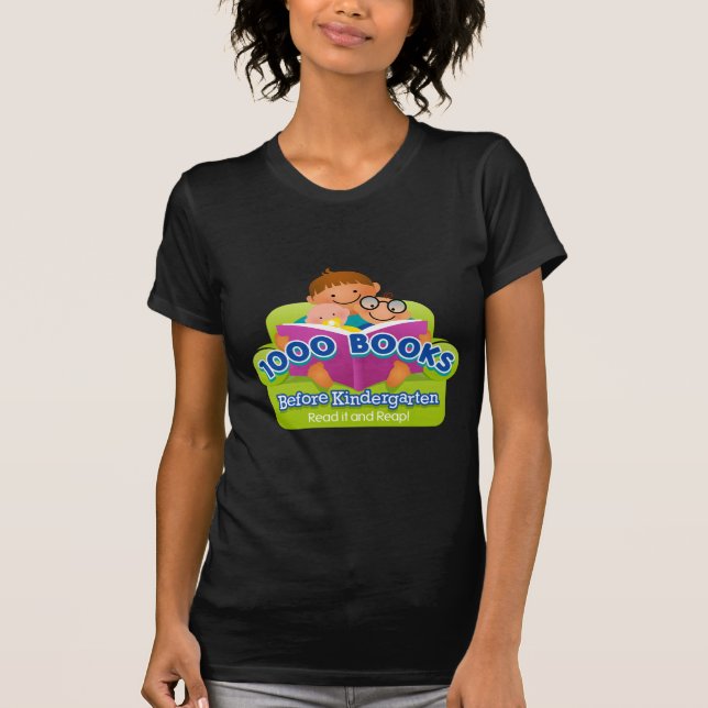 1000 Books Before Kindergarten T-Shirt (Front)