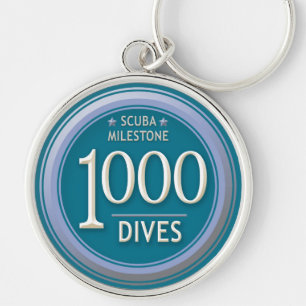 1000 Dives Key Ring