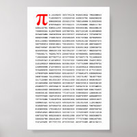 1000 First Digits Pi Number | Mathematical symbol