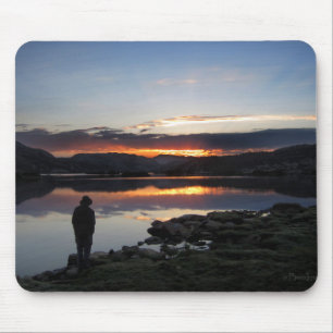 1000 Island Lake Sunrise - Ansel Adams Wilderness Mouse Mat
