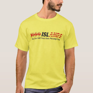 1000 Islands Canada USA, Add Your Own Message T-Shirt