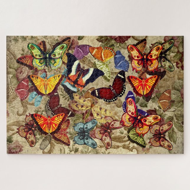 1000 Piece Butterfly Jigsaw Puzzle (Horizontal)