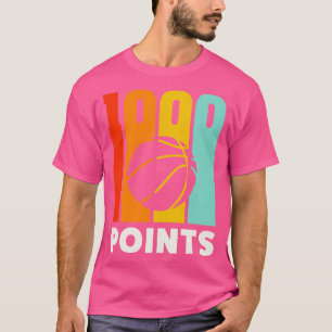 1000 Points Basketball Scorer High School Basketba T-Shirt