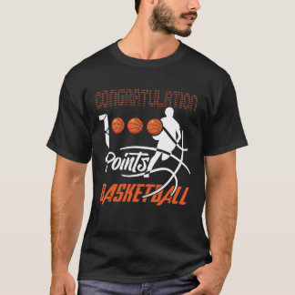 1000 Points Basketball Scorer High School Basketba T-Shirt