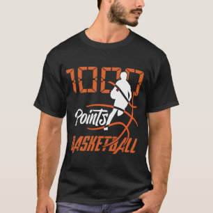 1000 Points Basketball Scorer High School Basketba T-Shirt