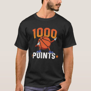 1000 Points Basketball Scorer High School Basketba T-Shirt