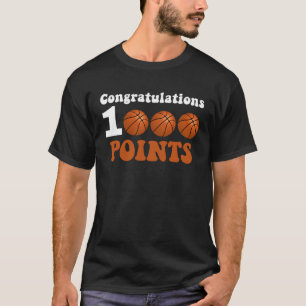 1000 Points Basketball Scorer High School Basketba T-Shirt