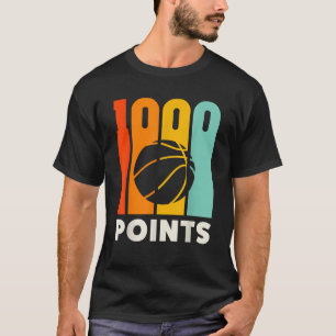 1000 Points Basketball Scorer High School Basketba T-Shirt