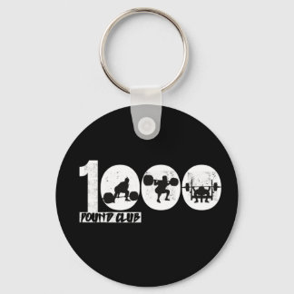 1000 Pound Club  Key Ring