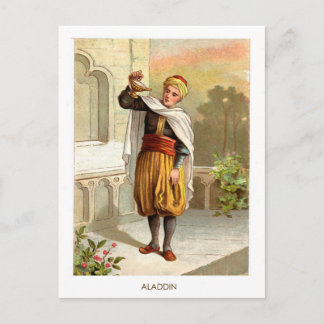1001 Arabian Nights: Aladdin Postcard