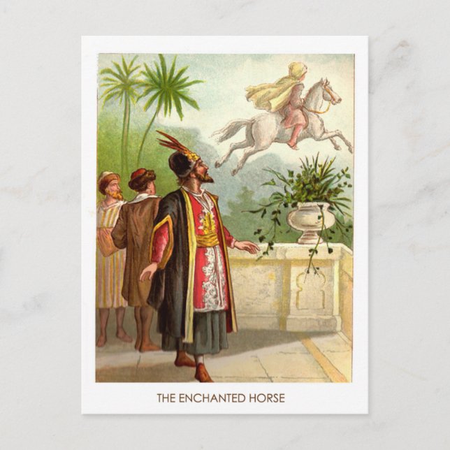 1001 Arabian Nights: The Enchanted Horse Postcard (Front)