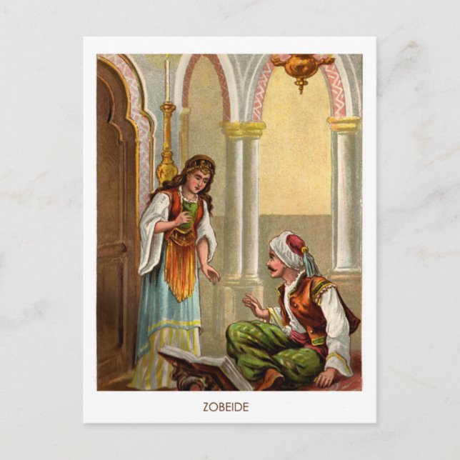 1001 Arabian Nights: Zobeide Postcard (Front)
