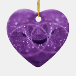 1001 Hearts Ceramic Tree Decoration