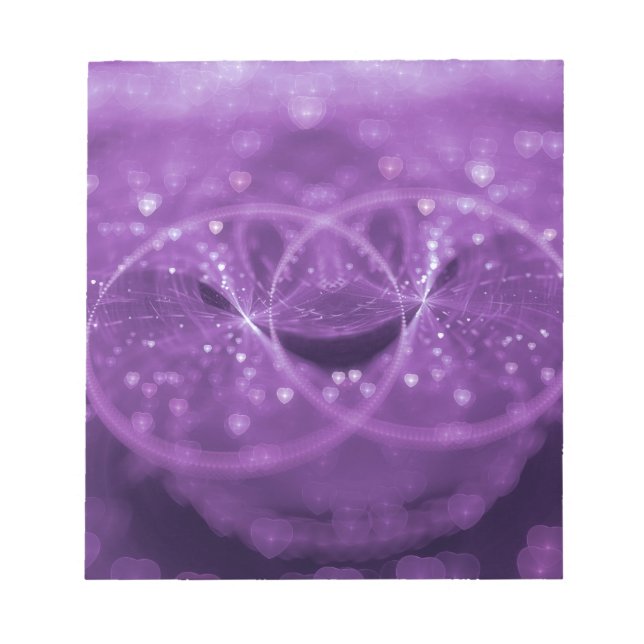 1001 Hearts Notepad (Front)