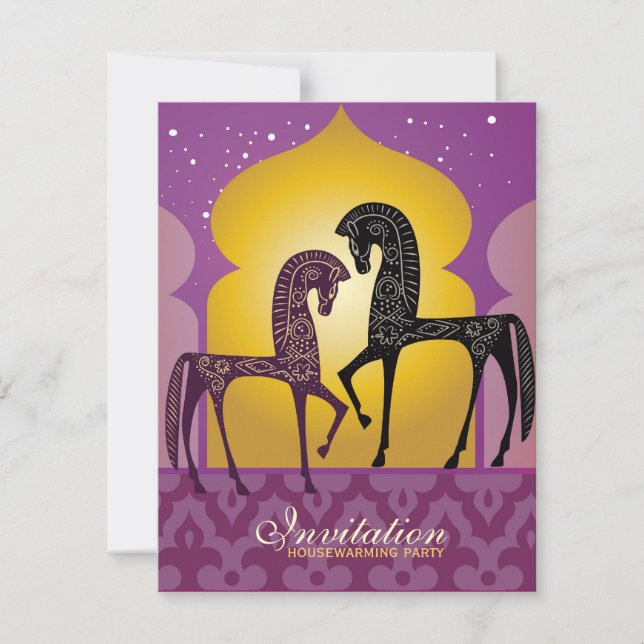 1001 Nights - Housewarming Party Invitation (Front)