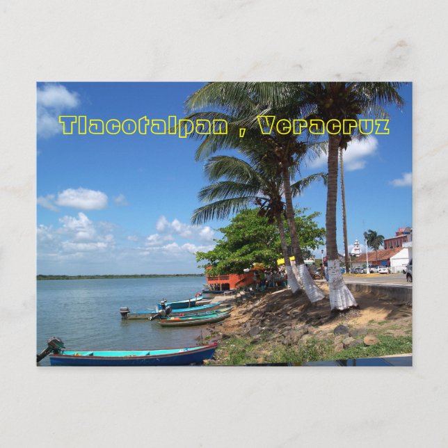 100_0211, Tlacotalpan , Veracruz Postcard (Front)