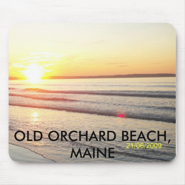 100_1135, OLD ORCHARD BEACH, MAINE MOUSE MAT (Front)