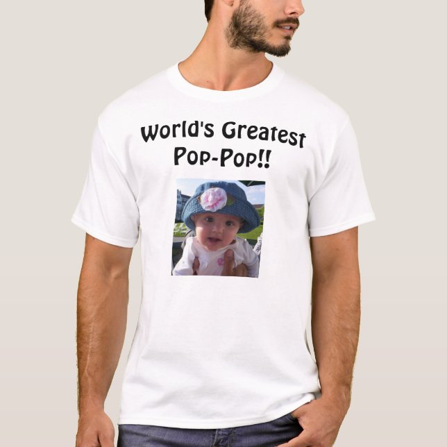 100_16161, World's Greatest Pop-Pop!! T-Shirt (Front)