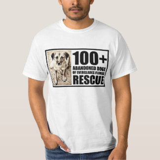 100+ Abandoned Dogs of Everglades Florida T-Shirt