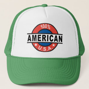 100% American Trucker Hat