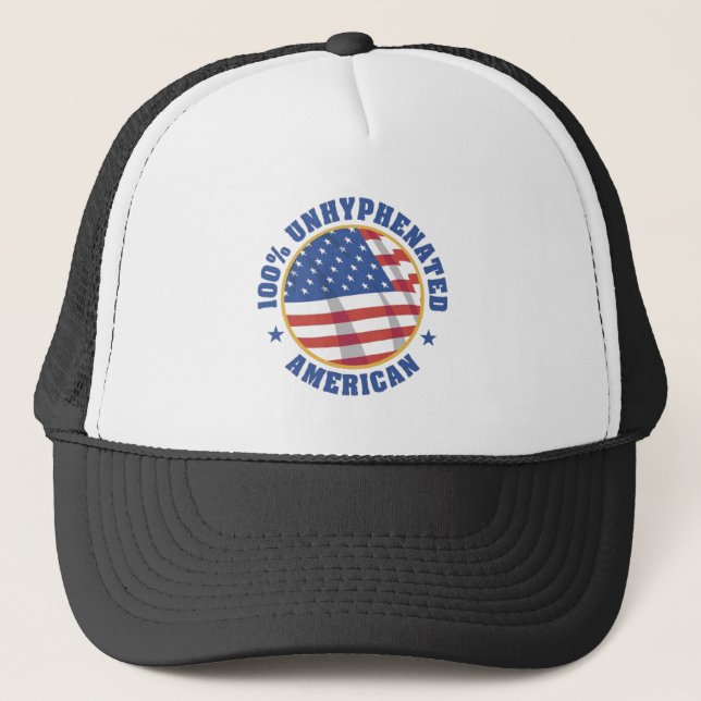 100% American Trucker Hat (Front)