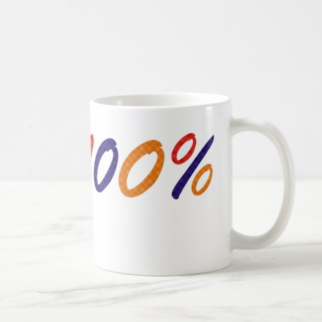 100% Armenian Coffee Mug (Right)