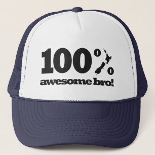 100% Awesome New Zealand Trucker Hat