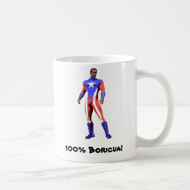 100% Boricua Mug (Right)
