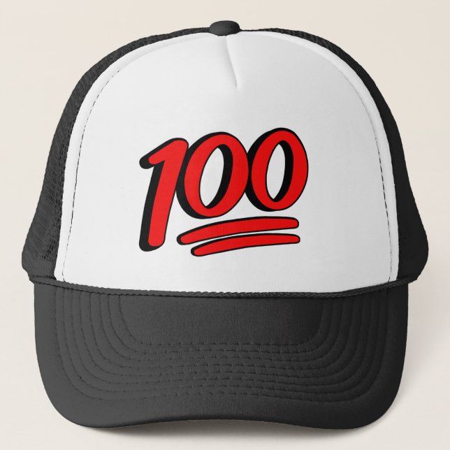 100 Boss! Trucker Hat (Front)
