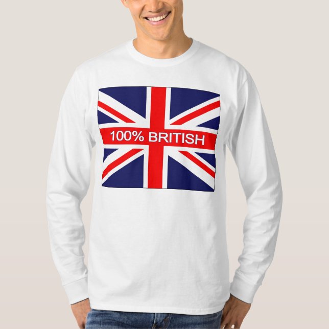 100% British T-Shirt (Front)