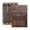 100 Budget RUSTIC Wood Wedding Invites n Envelopes