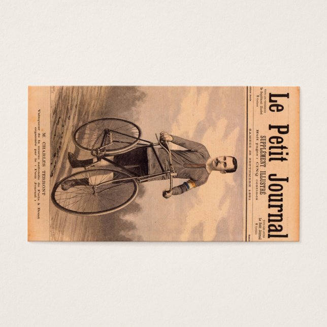 100 Business cards 1st round of France (Front)