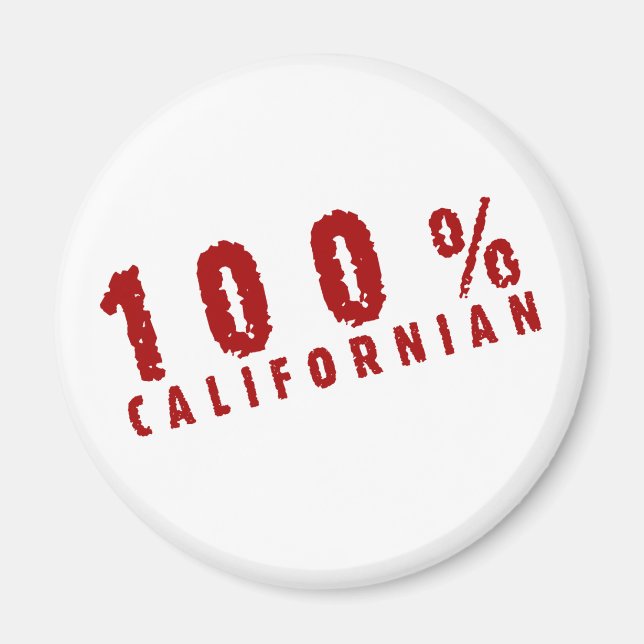 100 Californian Magnet (Front)