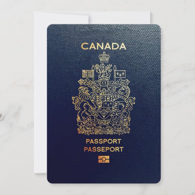 [100] Canadian Passport Cover (Front)
